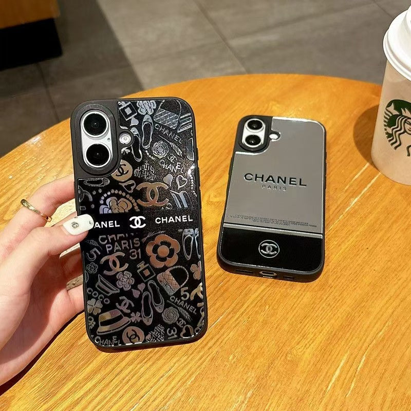 Custodia per telefono con effetto specchio per iPhone