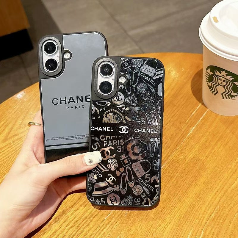 Custodia per telefono con effetto specchio per iPhone