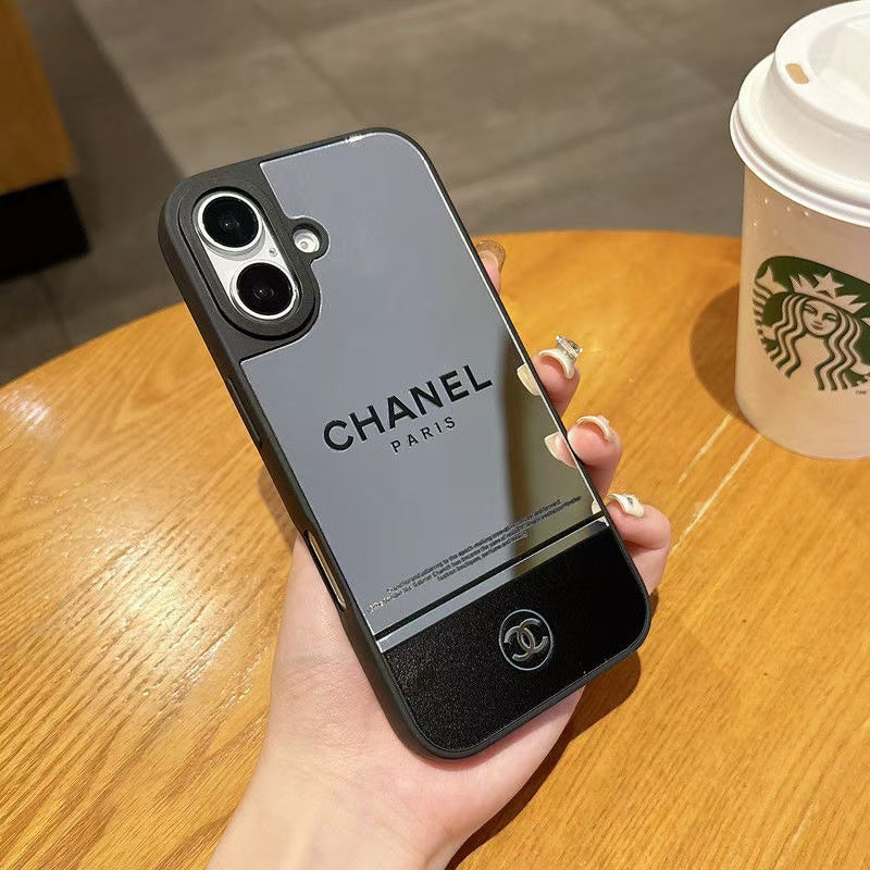 Custodia per telefono con effetto specchio per iPhone