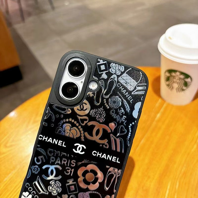 Custodia per telefono con effetto specchio per iPhone