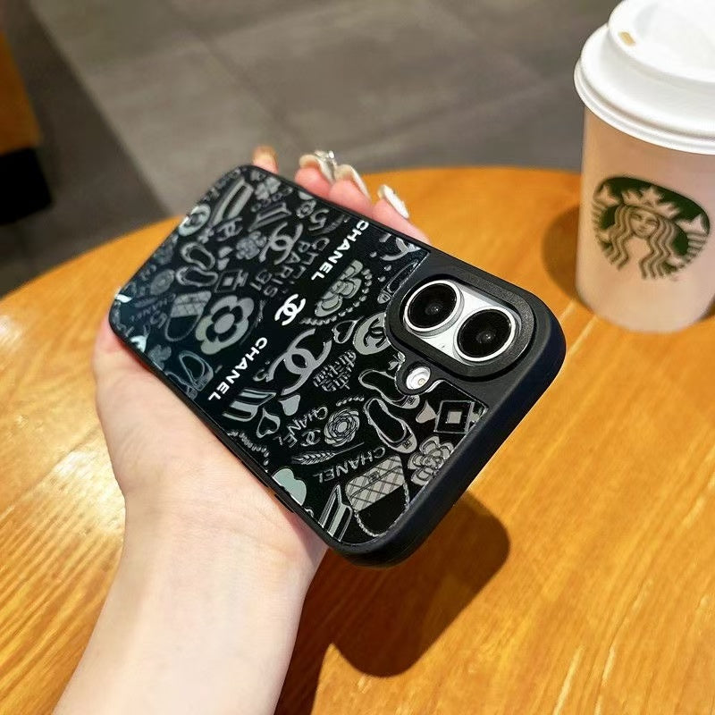 Custodia per telefono con effetto specchio per iPhone