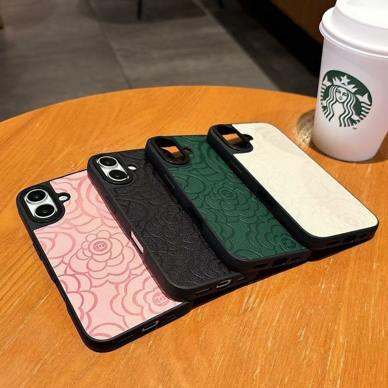 Custodia morbida satinata per iPhone