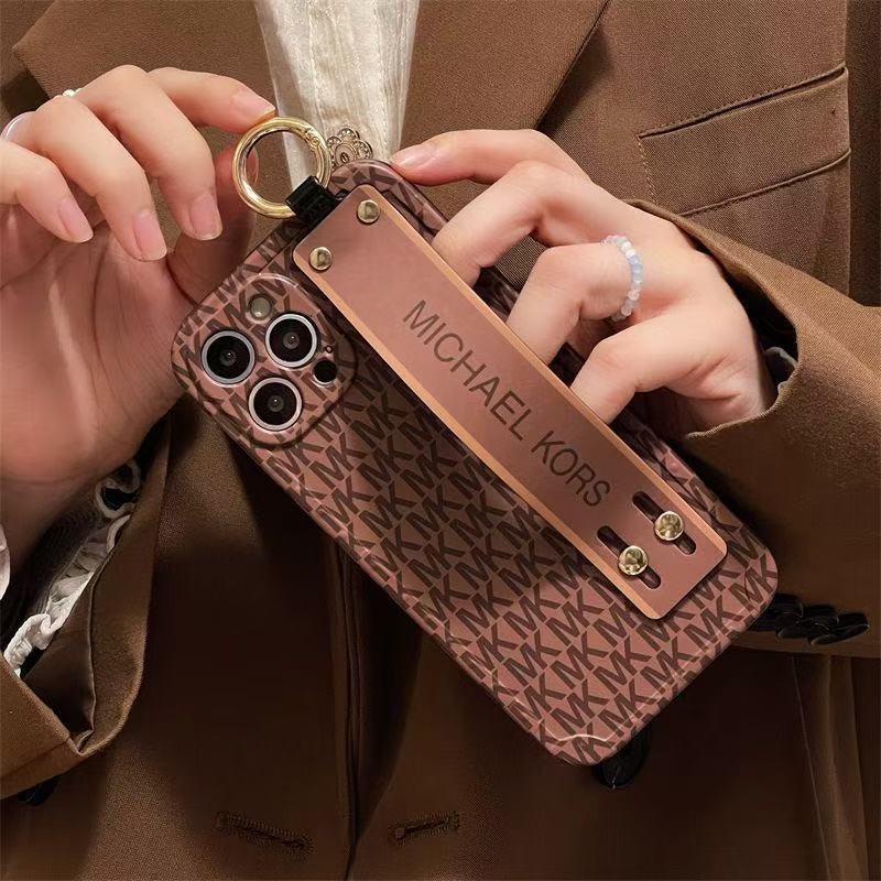 Custodia per telefono con cinturino da polso per iPhone