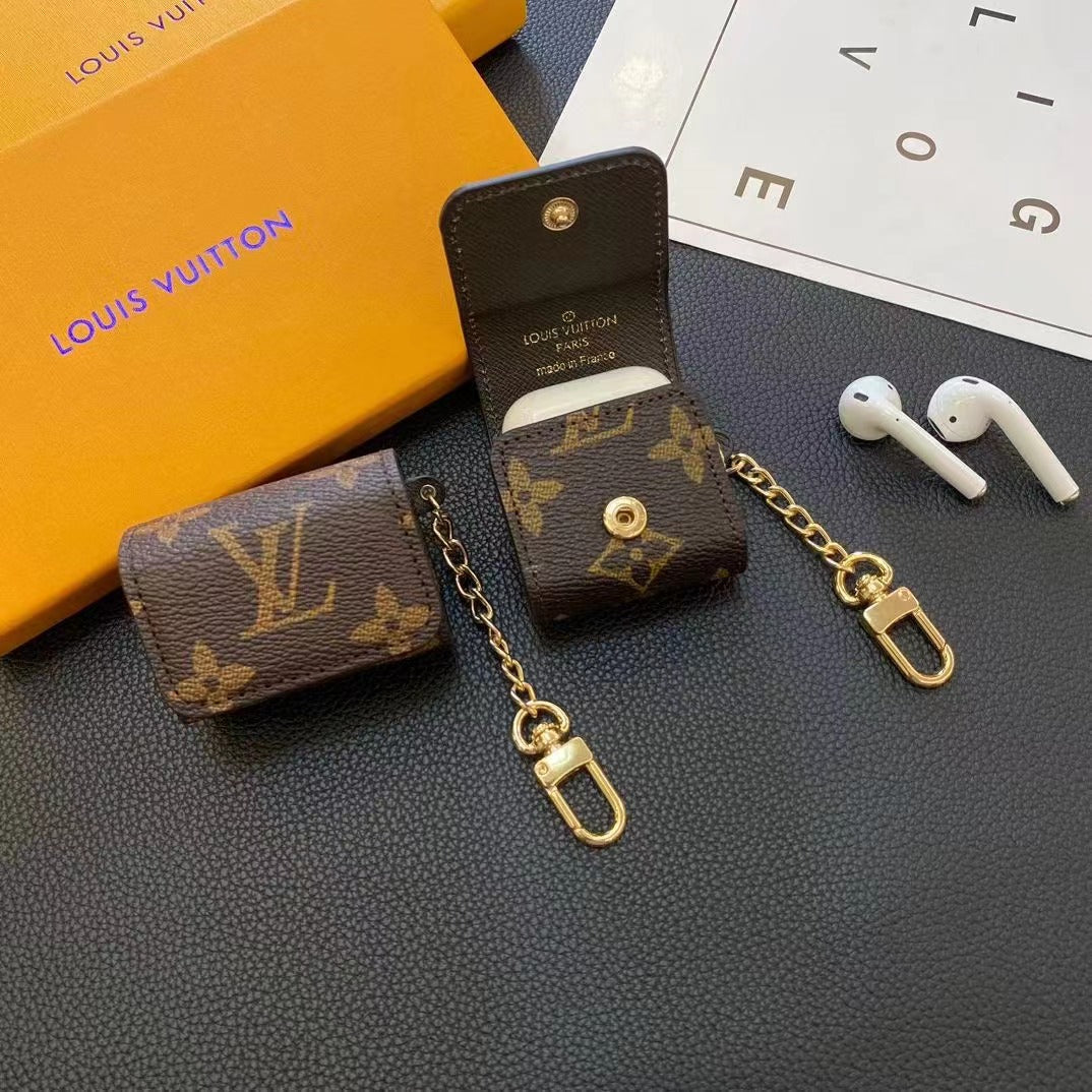 Custodia per AirPods con motivo classico sbiadito