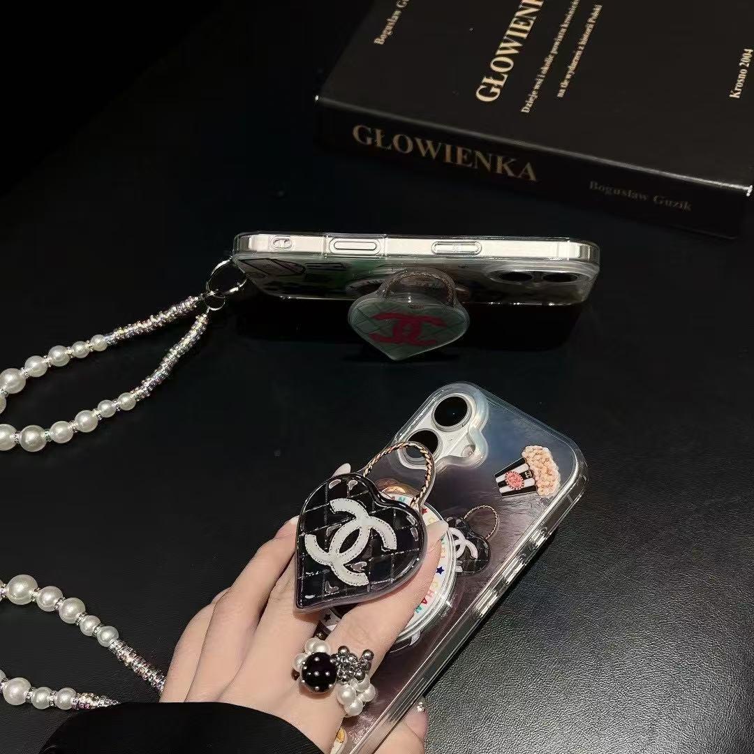 Custodia magnetica a forma di cuore per iPhone