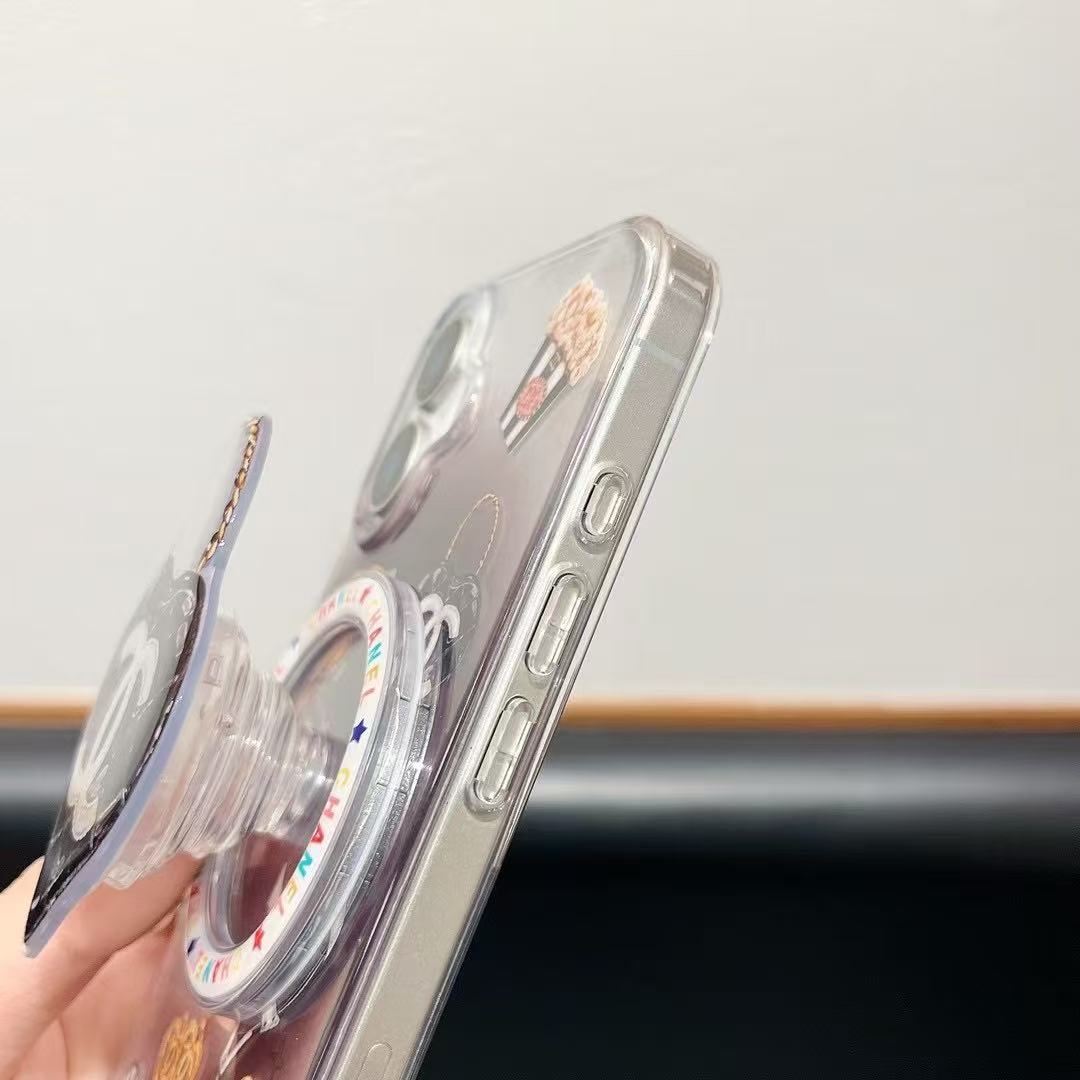 Custodia magnetica a forma di cuore per iPhone