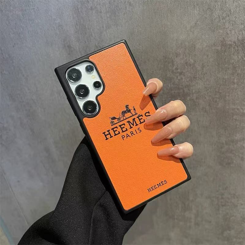 Trendy Orange Style Galaxy Case For Samsung