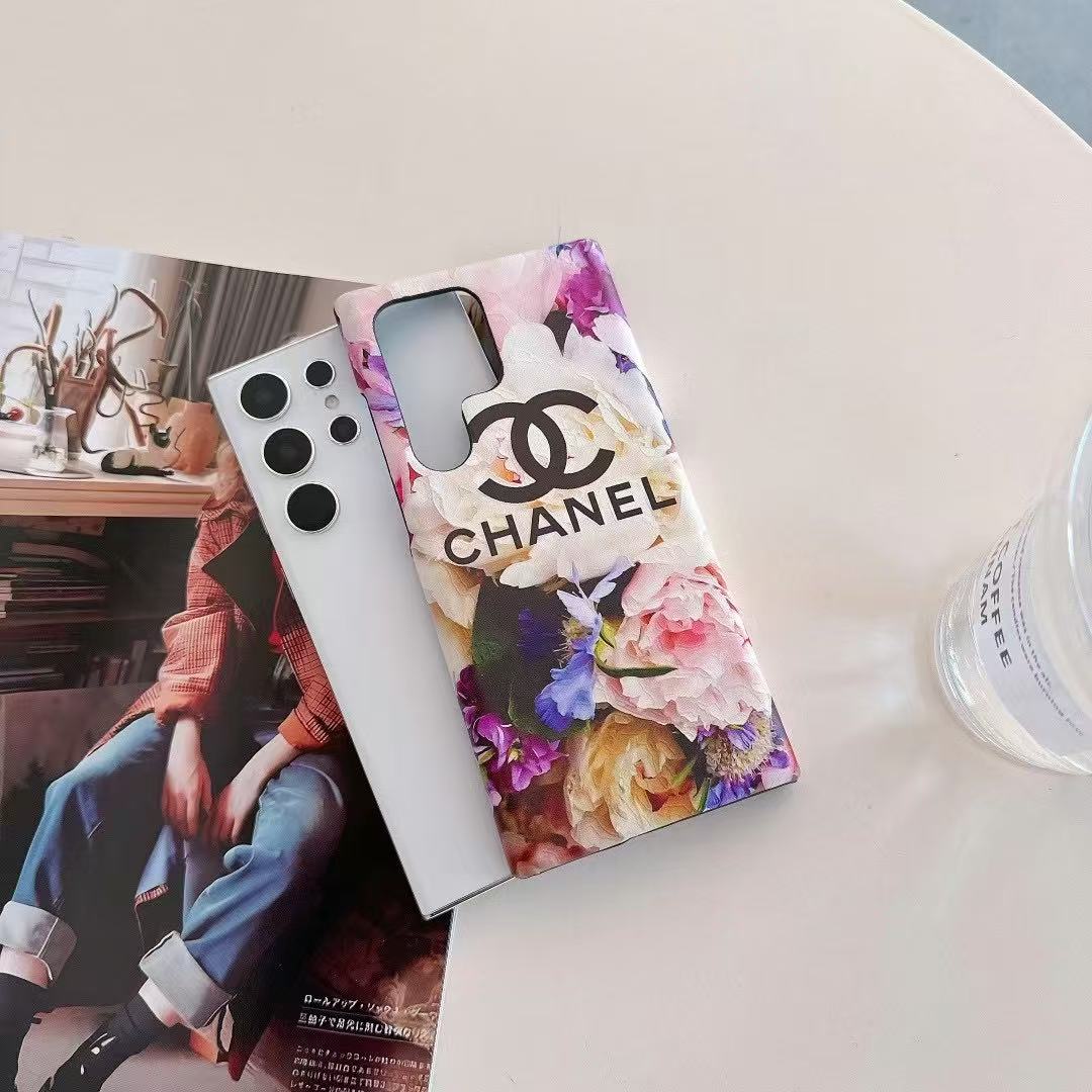 White Flowers Galaxy Case For Samsung