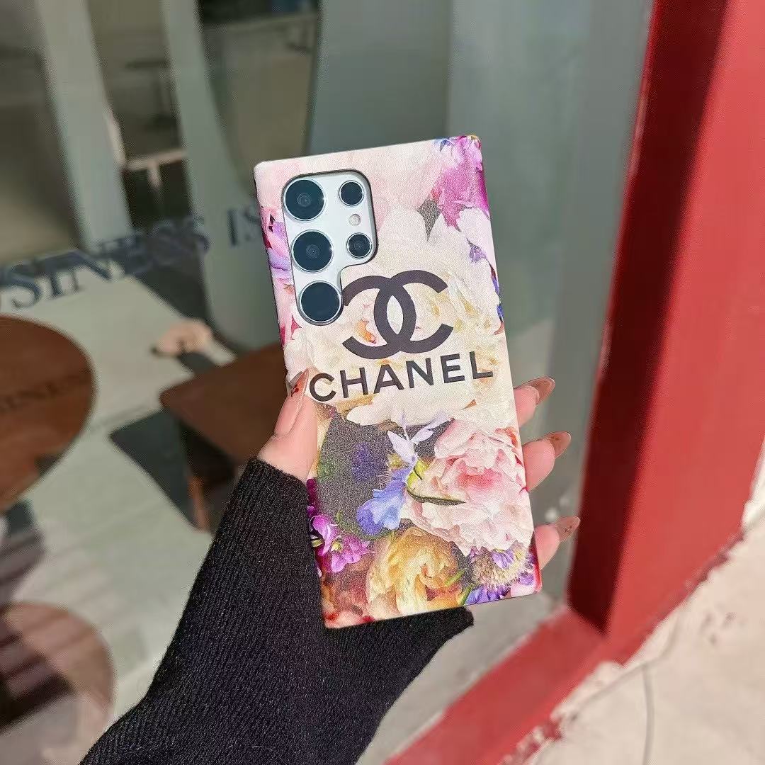 White Flowers Galaxy Case For Samsung