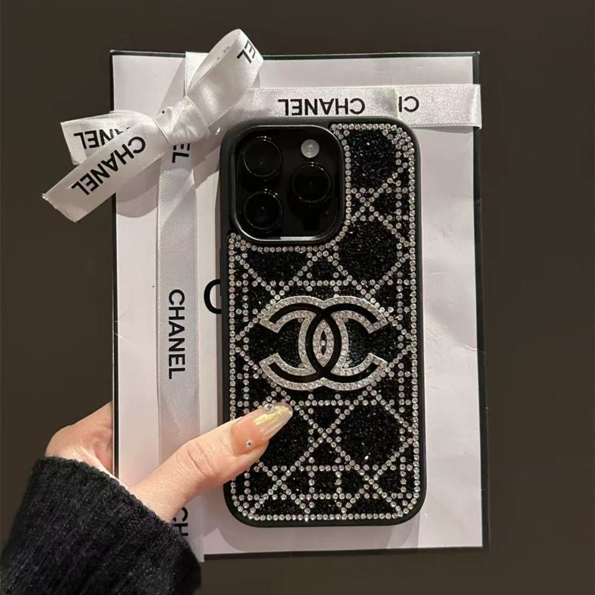 Custodia per telefono con diamanti scintillanti per iPhone