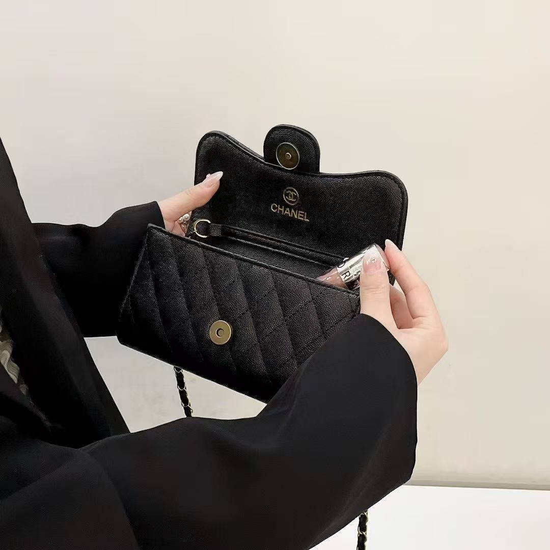 Portafoglio con ciondolo classico per telefono