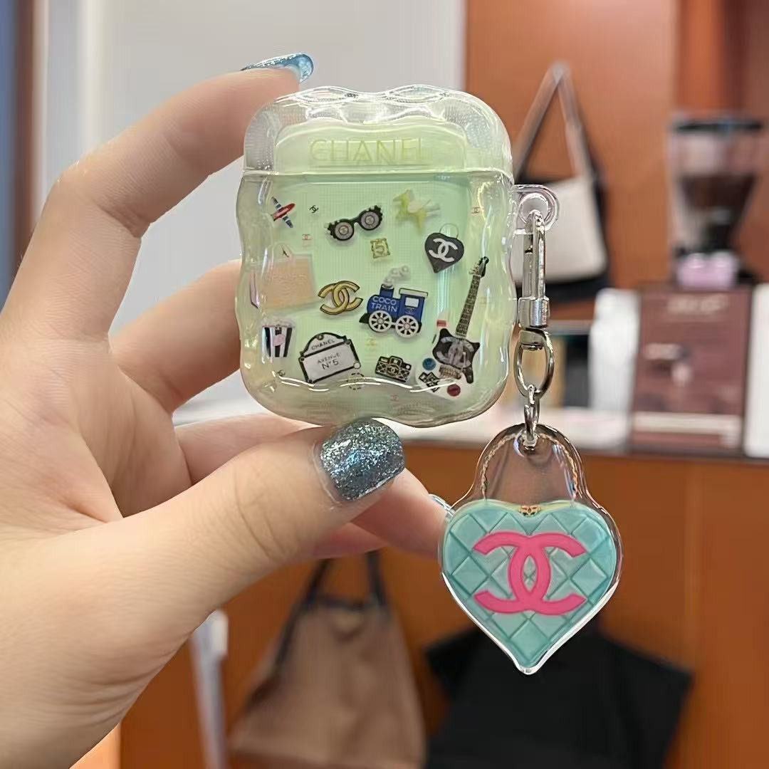 Cute Silicone Pattern AirPods Case