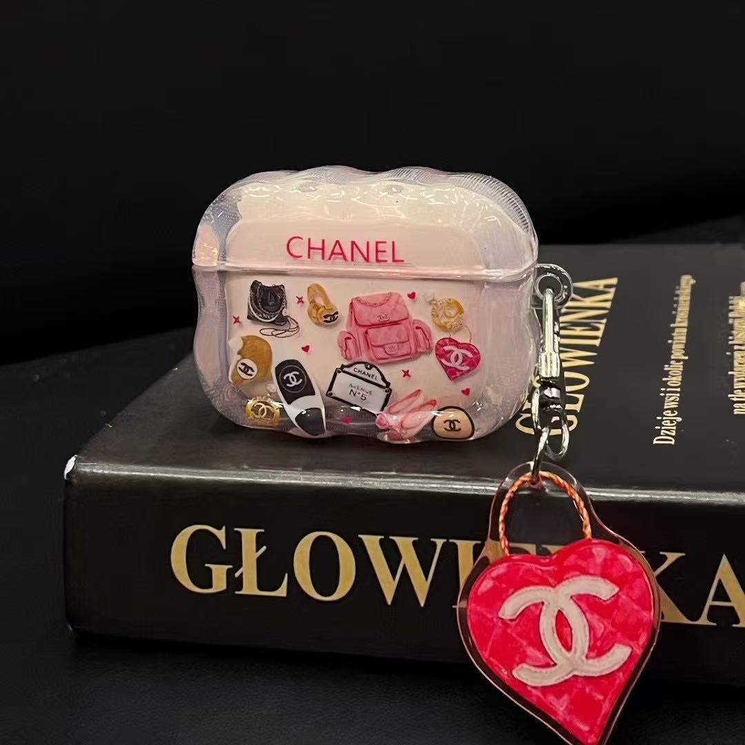 Cute Silicone Pattern AirPods Case