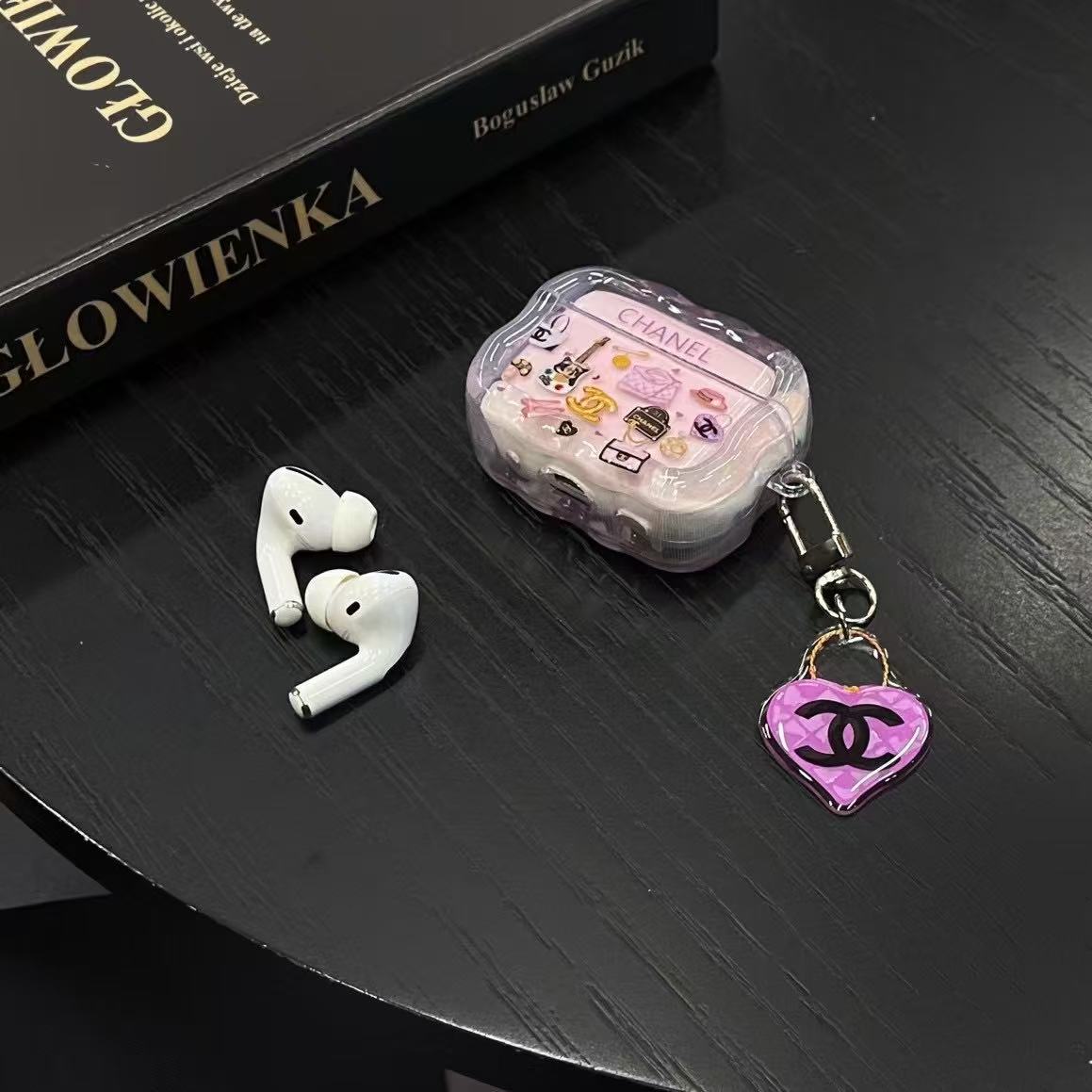 Cute Silicone Pattern AirPods Case