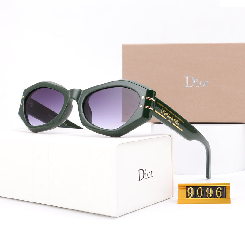 5-Color Hexagonal Frame Sunglasses