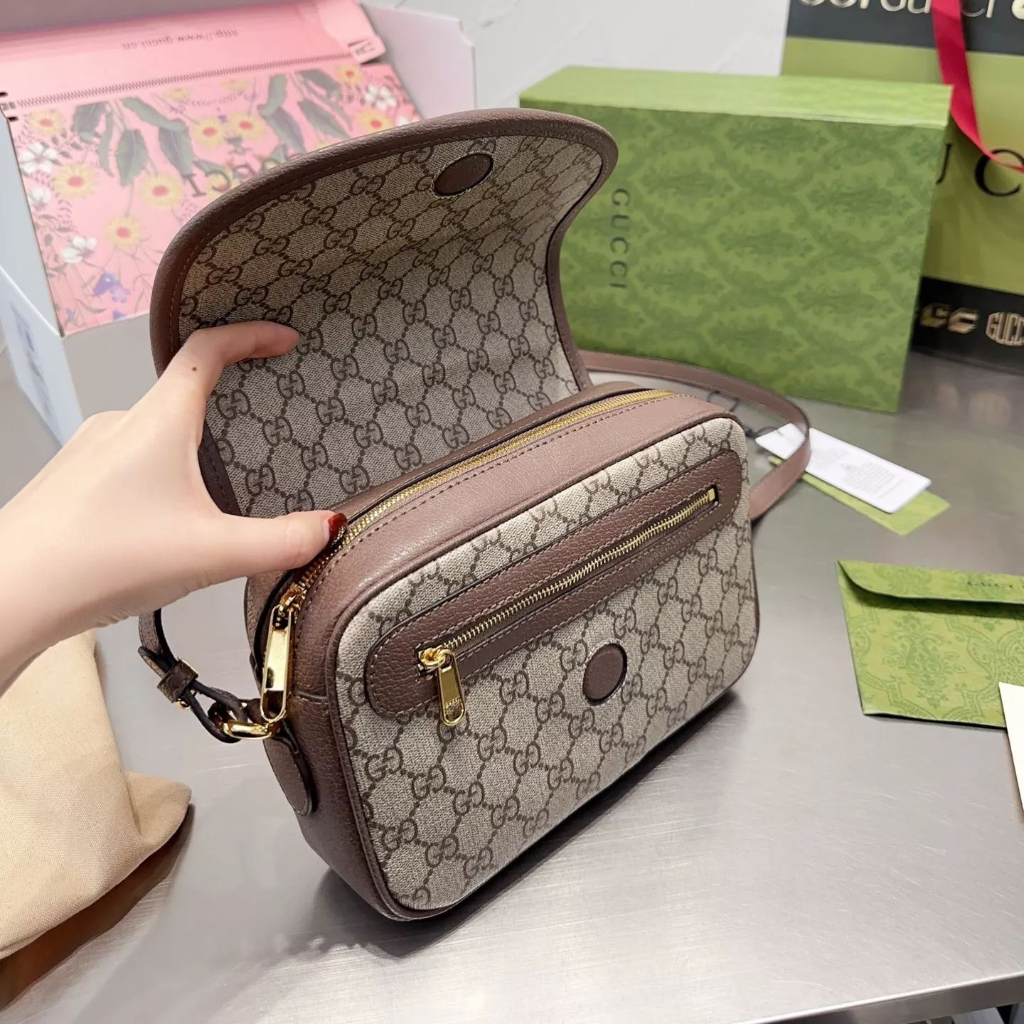 Borsa da sella di grande capacità serie Ophidia