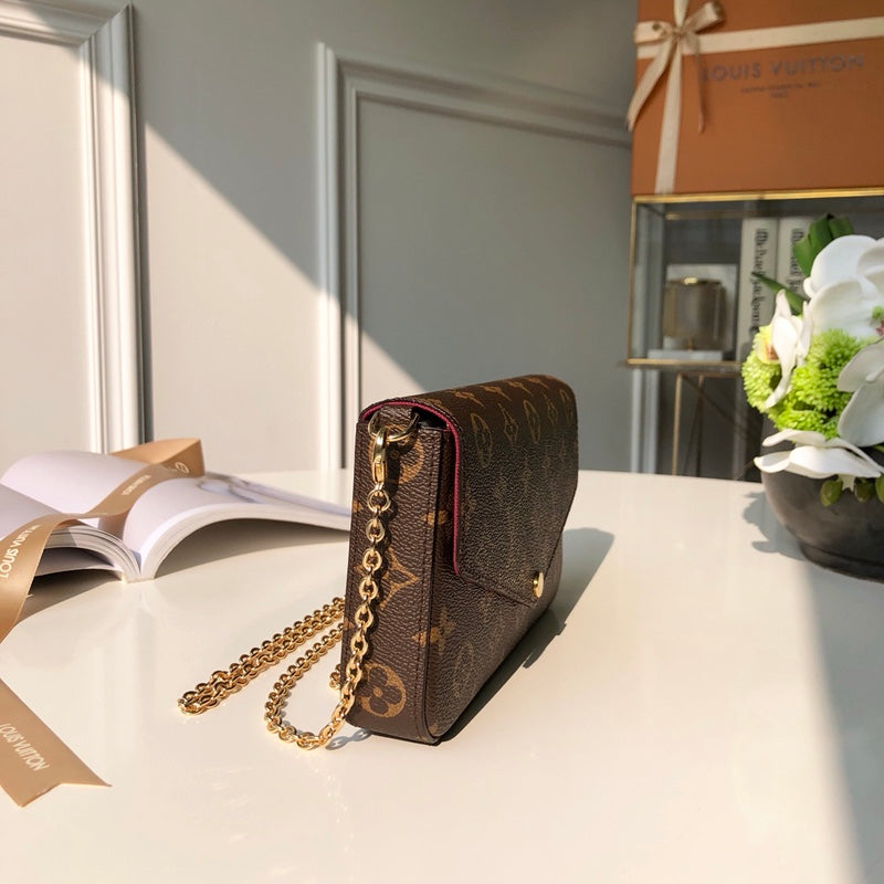 Borsa Pochette quadrata alla moda