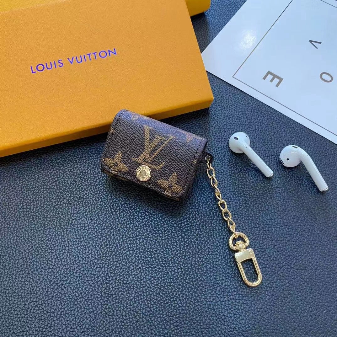 Custodia per AirPods con motivo classico sbiadito