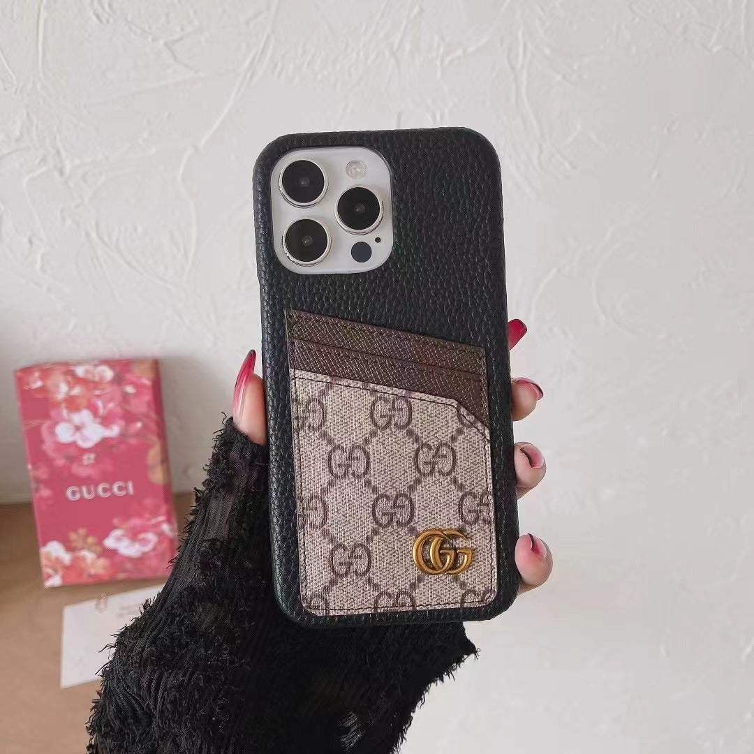 Custodia per telefono con motivo artistico per iPhone