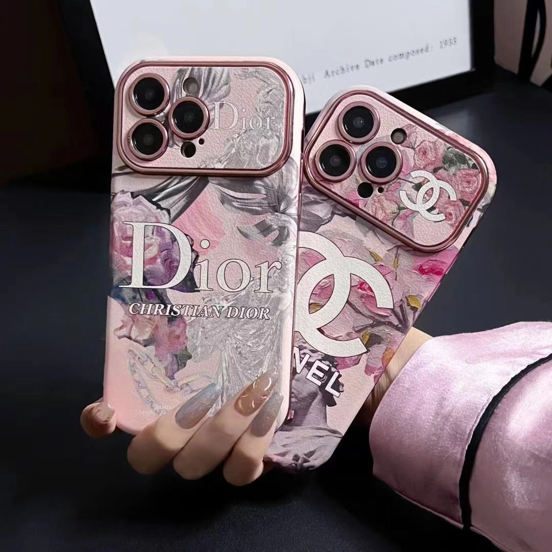Custodia per telefono con design a fotocamera completa per iPhone