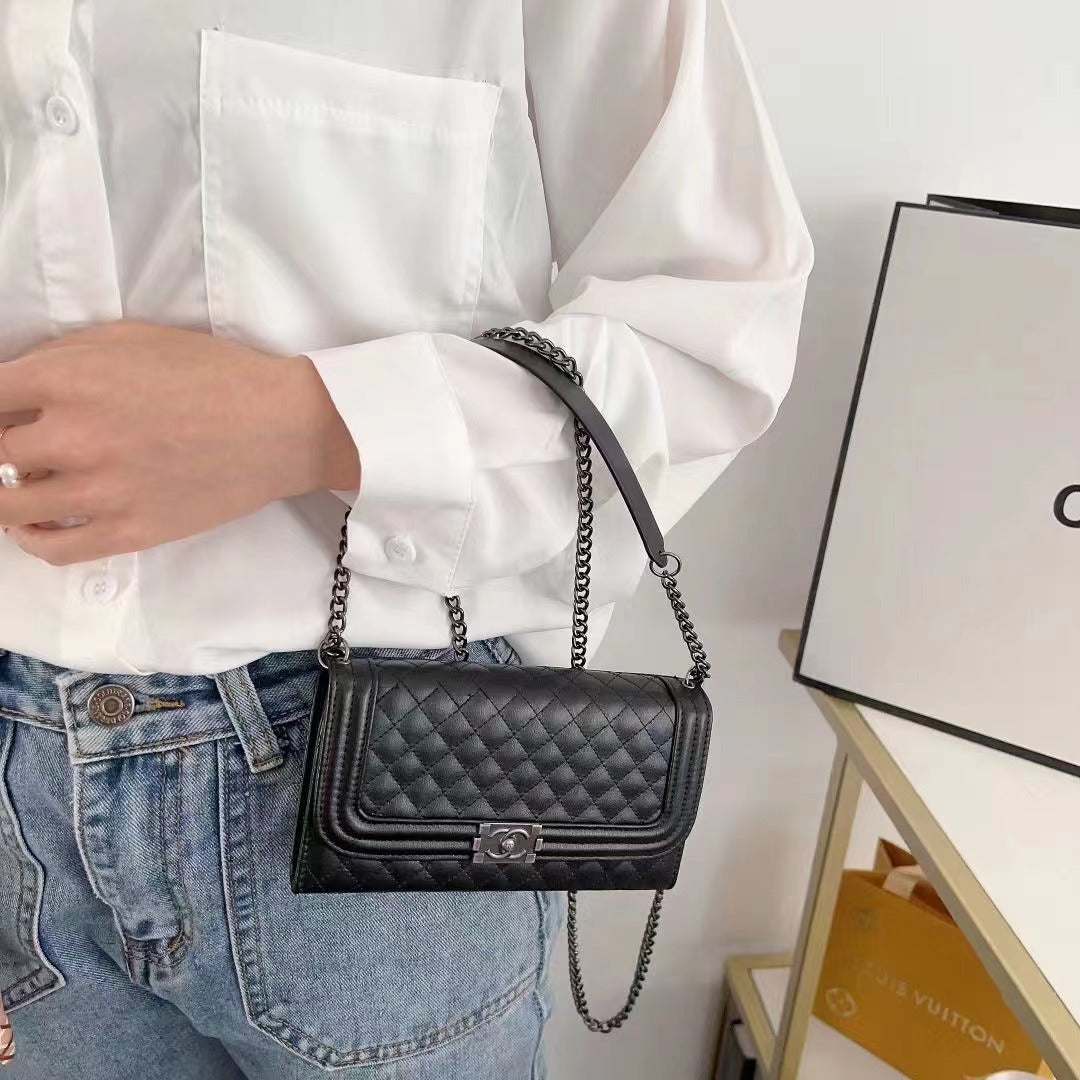 Borsa classica nera per iPhone