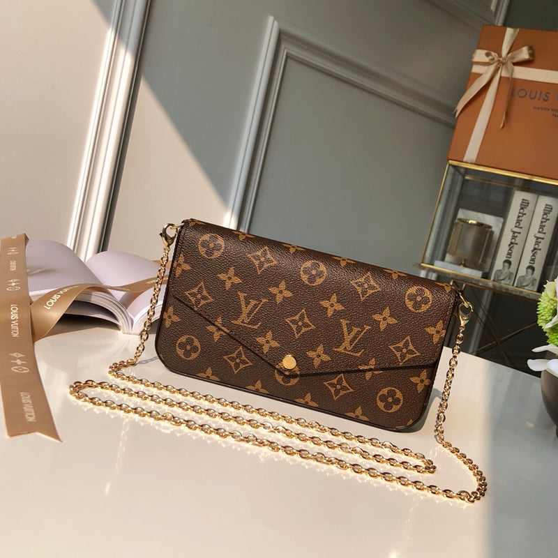 Borsa Pochette quadrata alla moda