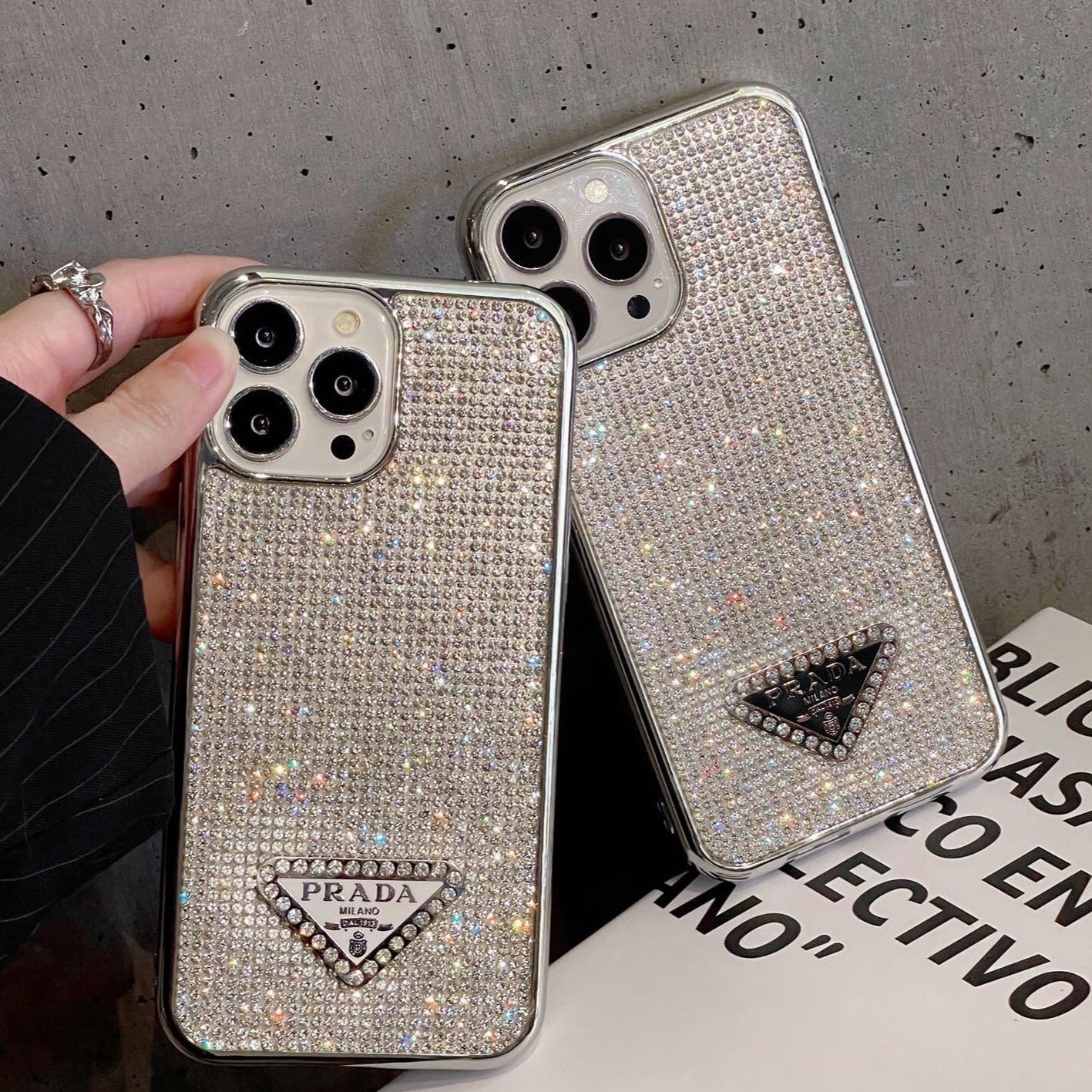 Custodia per telefono Bling Designs per iPhone