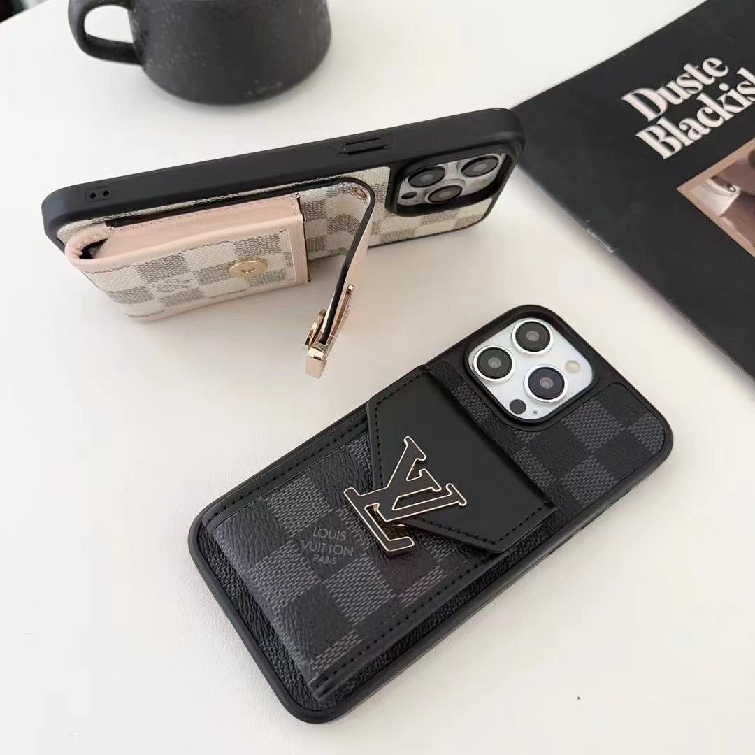 Custodia per telefono con portafoglio per iPhone