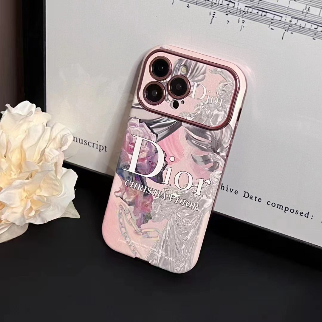 Custodia per telefono con design a fotocamera completa per iPhone