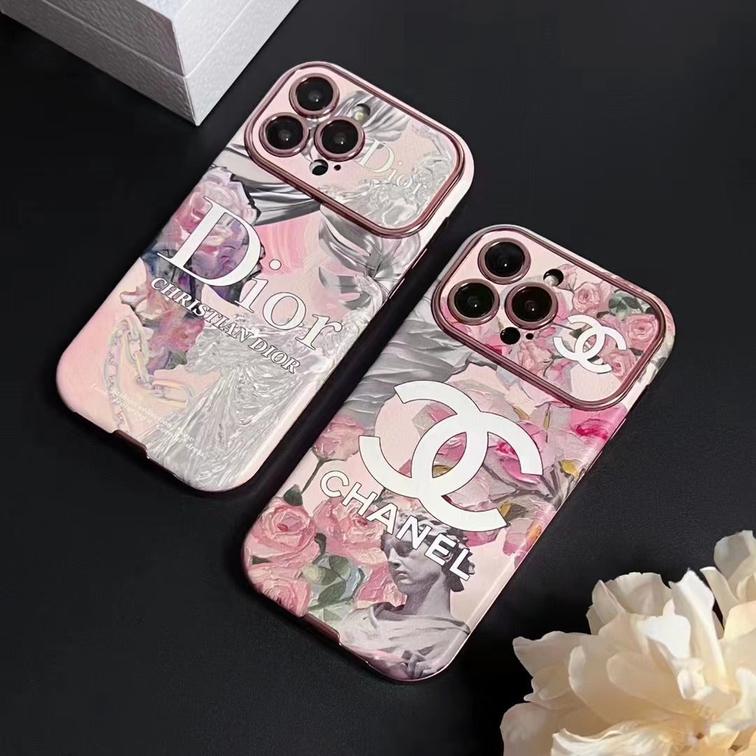Custodia per telefono con design a fotocamera completa per iPhone