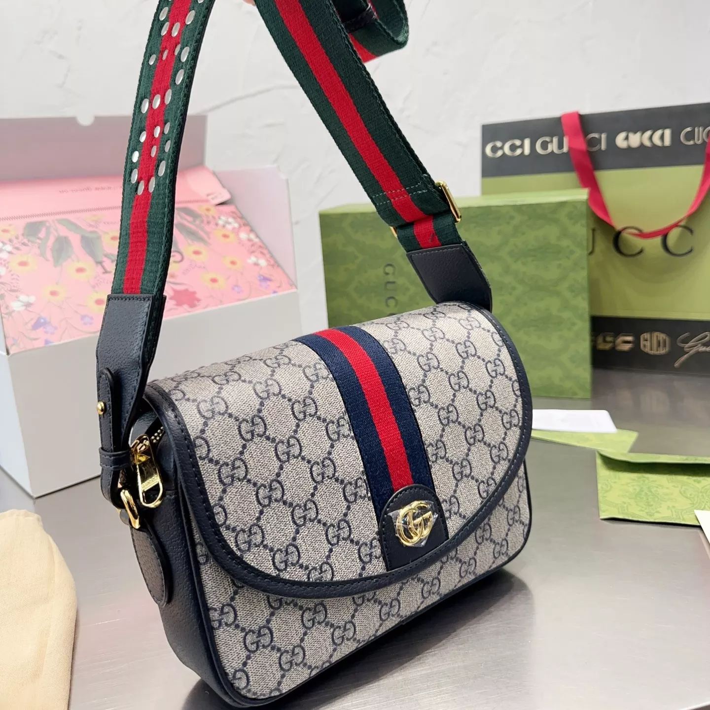 Borsa da sella di grande capacità serie Ophidia