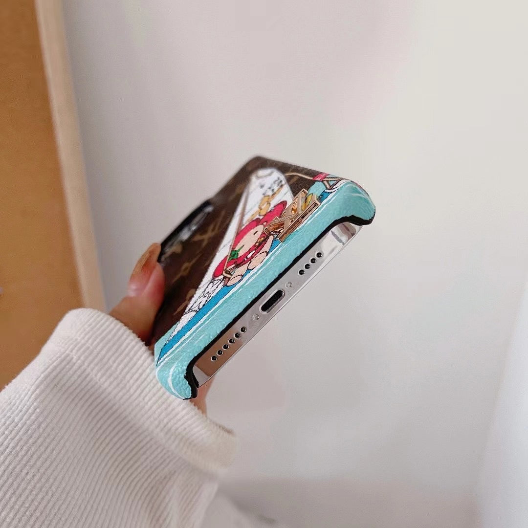 Custodia per iPhone con design di barche
