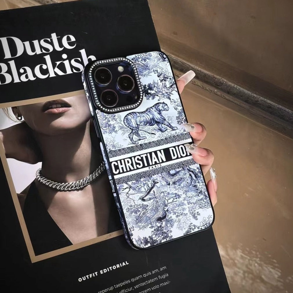 Custodia per iPhone con motivo foresta