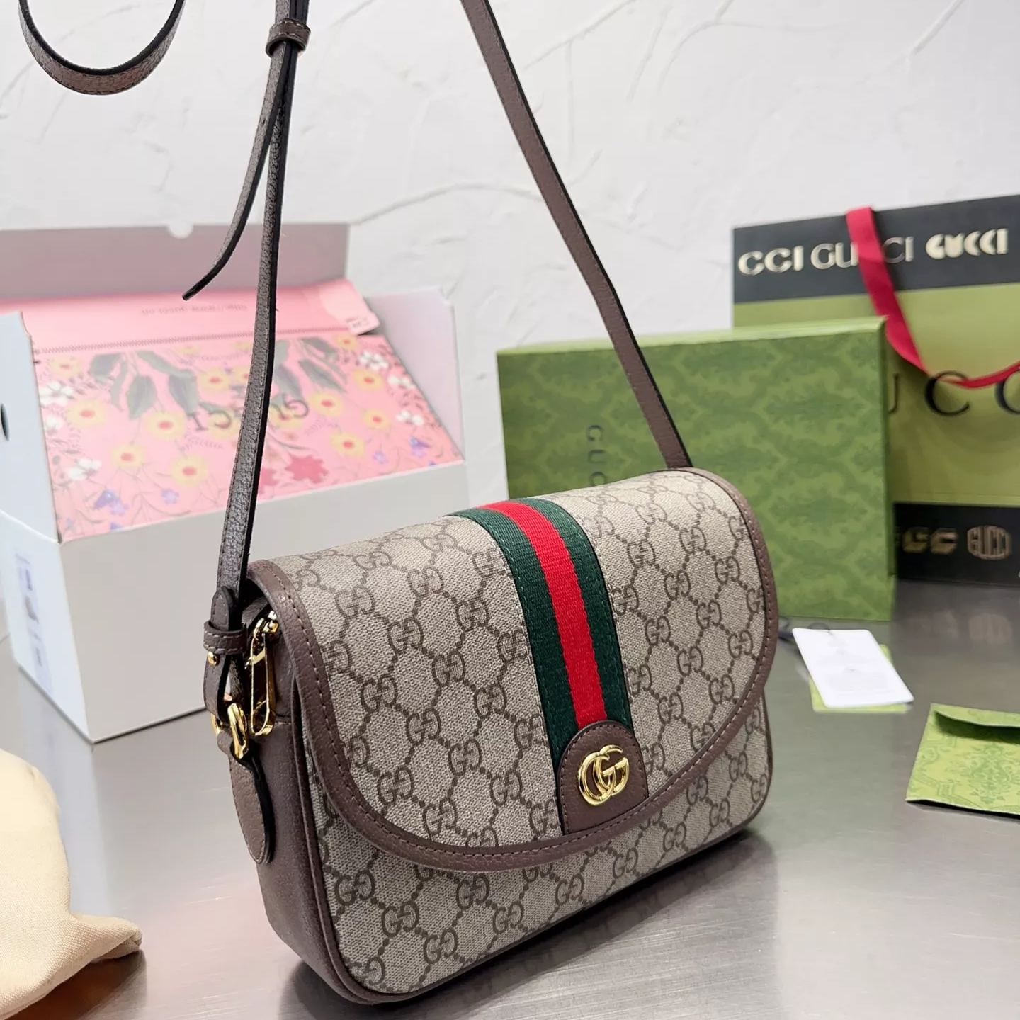 Borsa da sella di grande capacità serie Ophidia