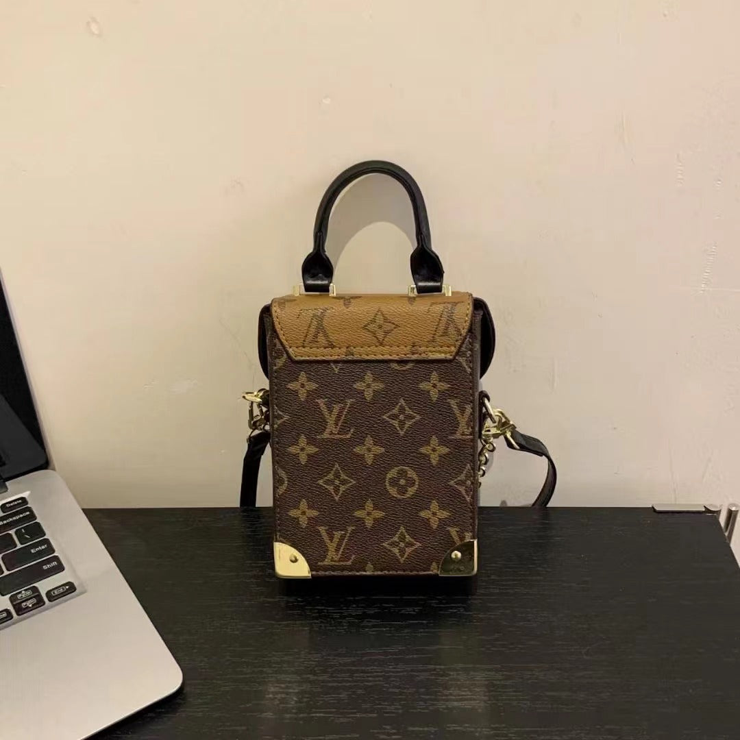 Borsa portatile metallica alla moda