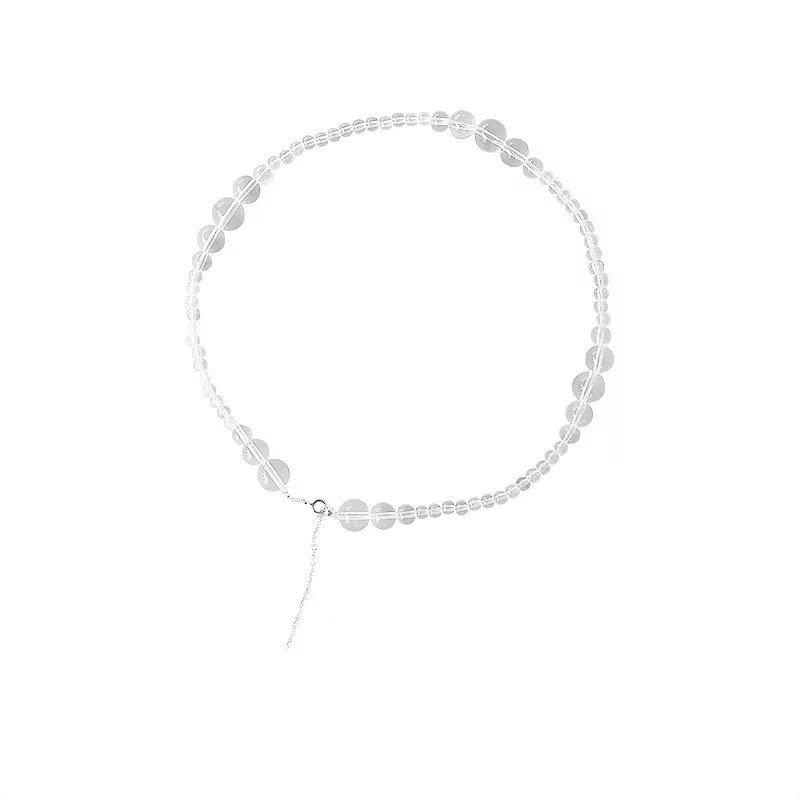 Choker trasparente "Eva"
