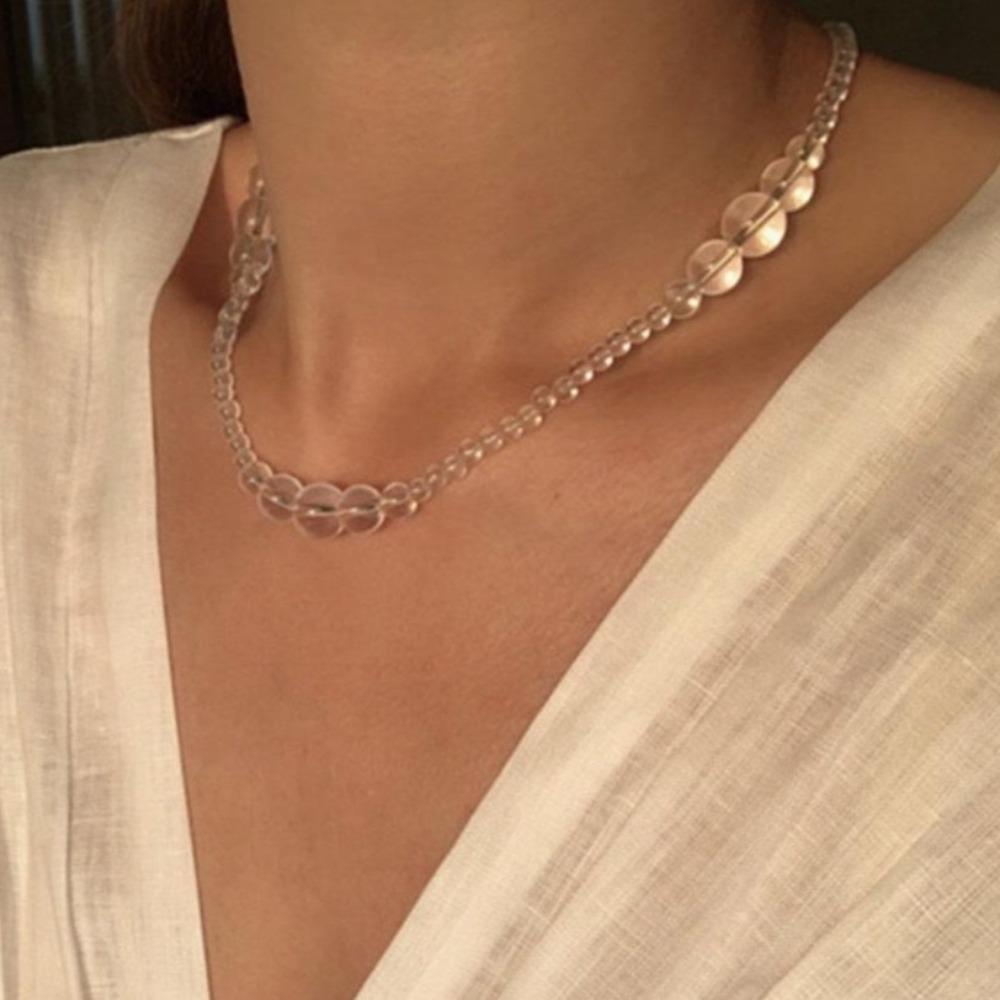 Choker trasparente "Eva"