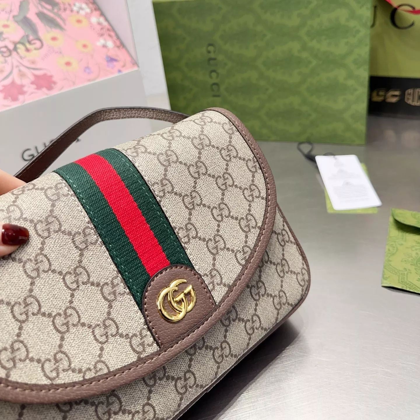 Borsa da sella di grande capacità serie Ophidia