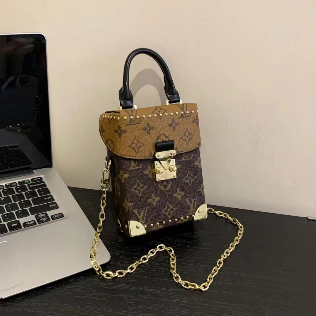Borsa portatile metallica alla moda