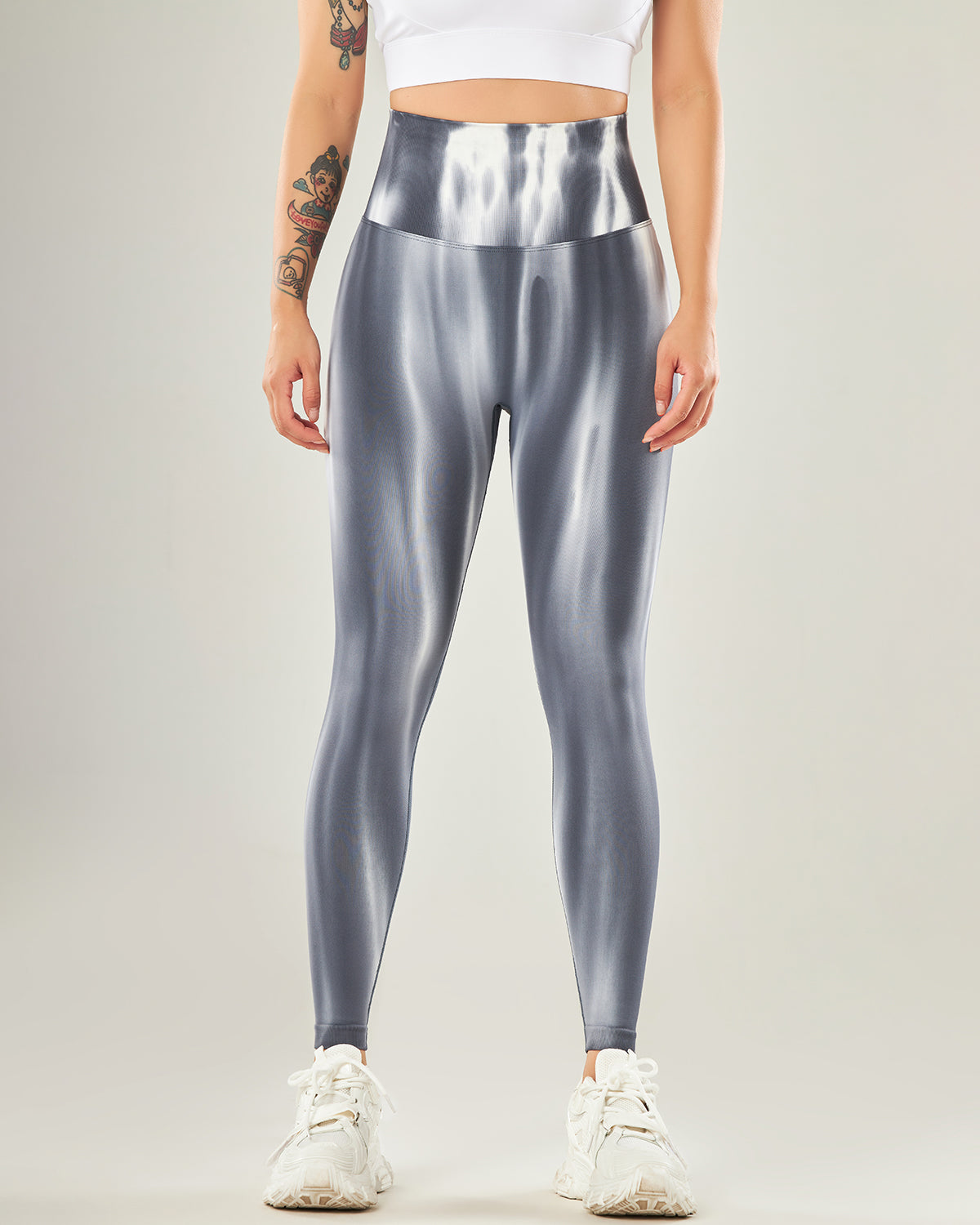 Leggings senza cuciture Hannah - Grigio