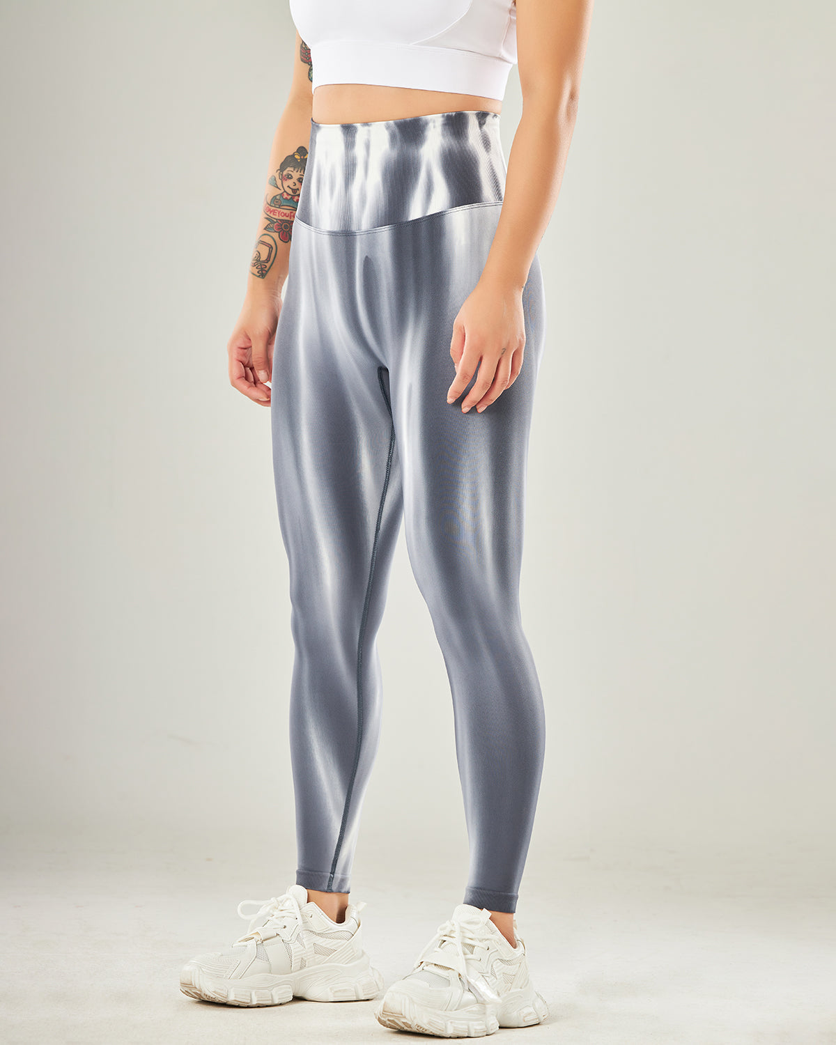 Leggings senza cuciture Hannah - Grigio