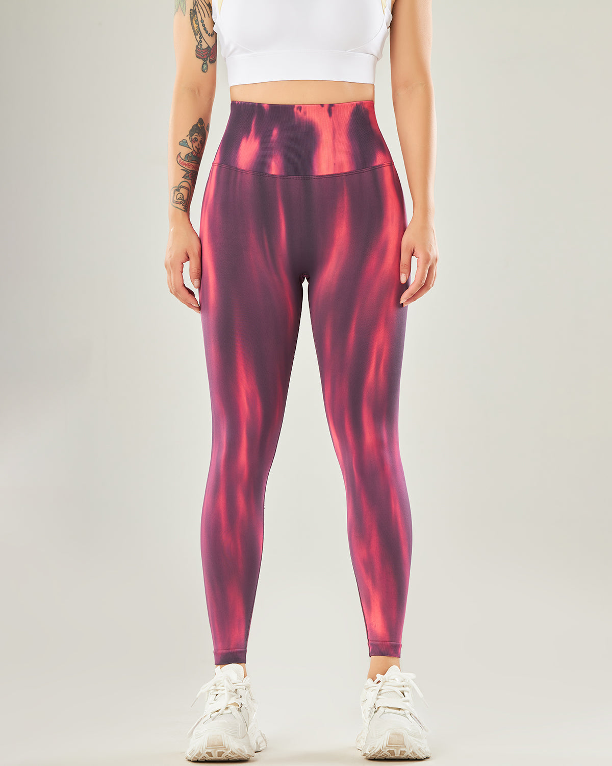 Leggings senza cuciture Hannah - Rosso