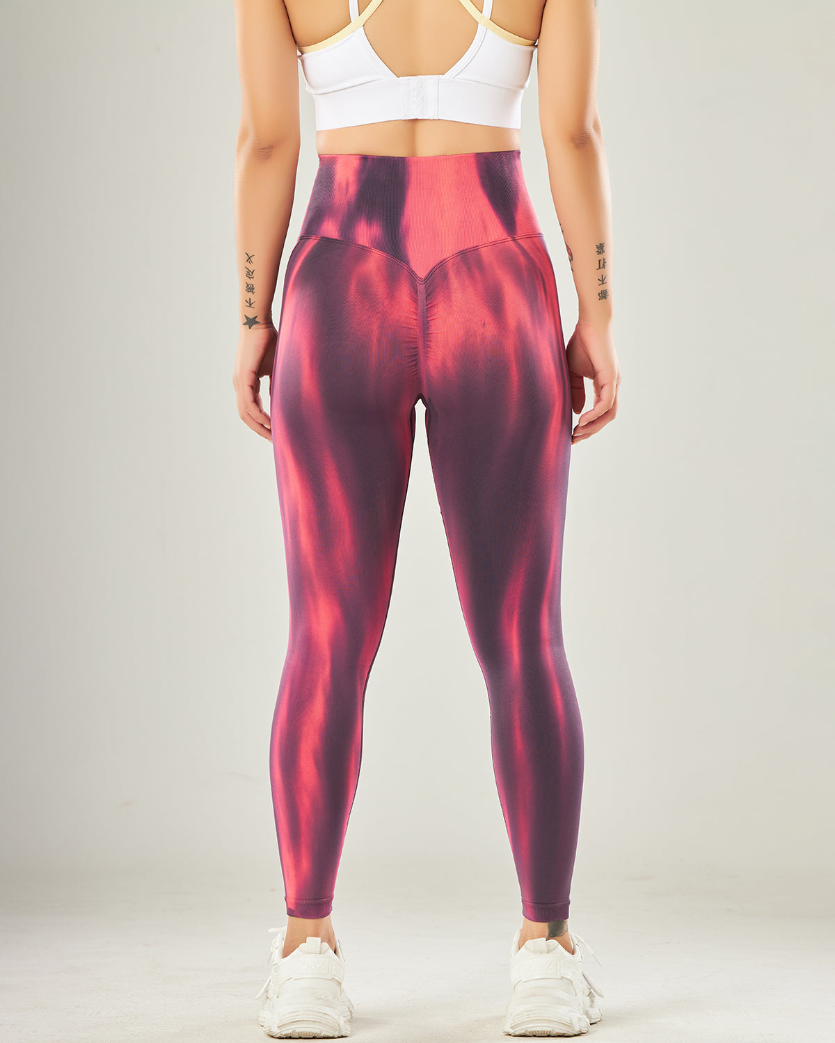Leggings senza cuciture Hannah - Rosso