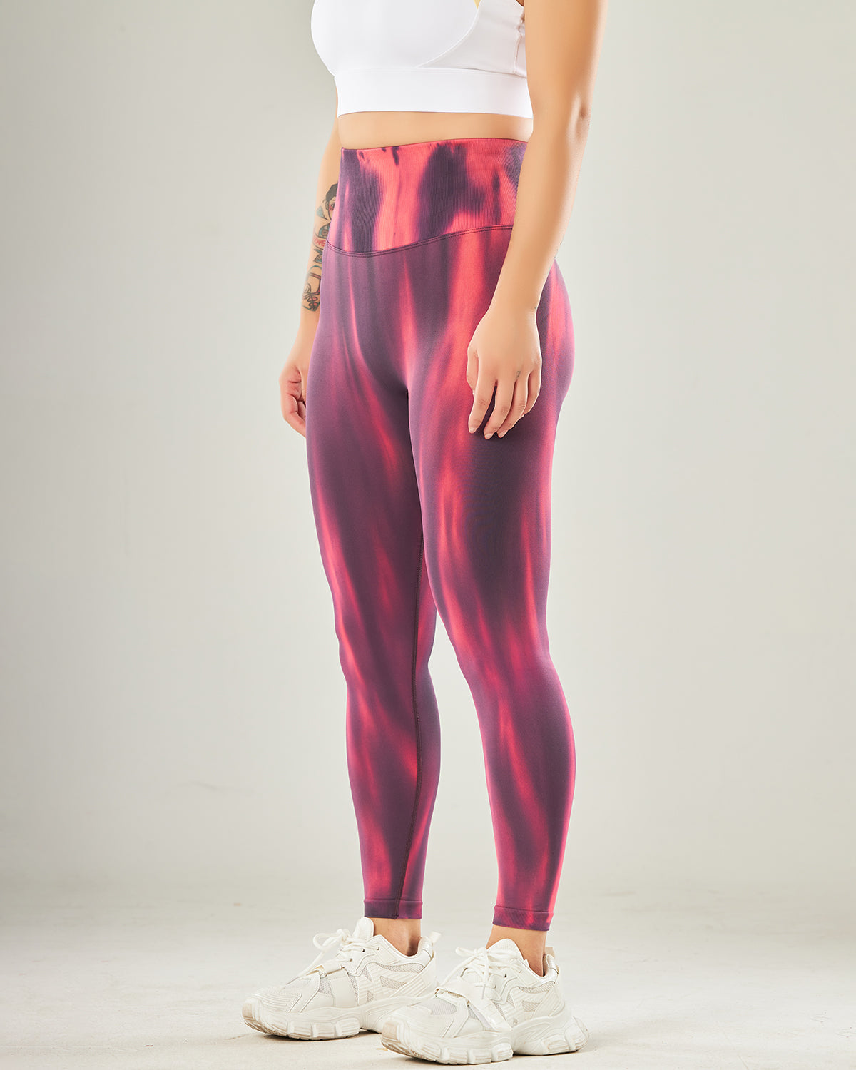 Leggings senza cuciture Hannah - Rosso