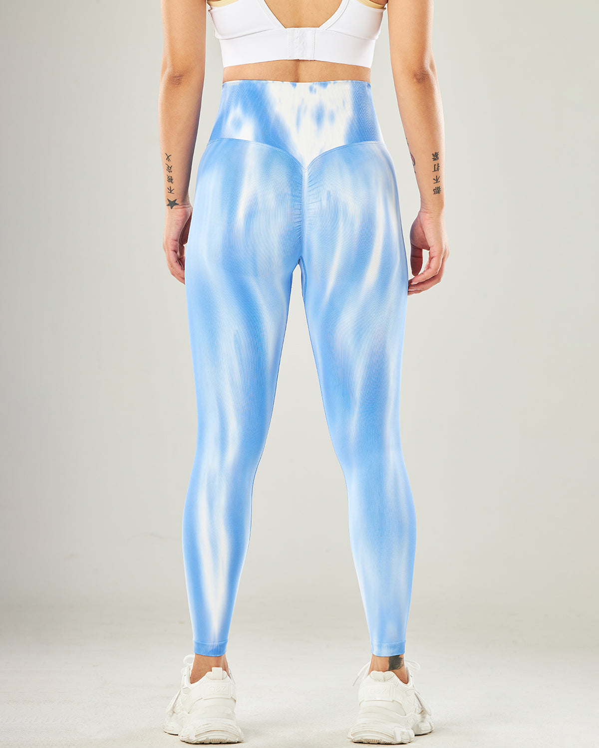 Leggings senza cuciture Hannah - Azzurro cielo