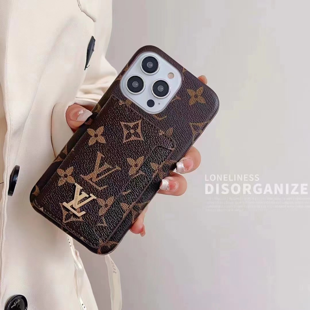 Étui Galaxy classique en cuir pour Samsung