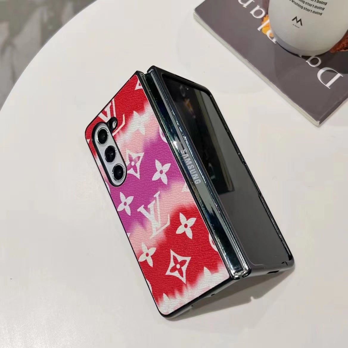 Coque Galaxy rétro colorée pour Samsung