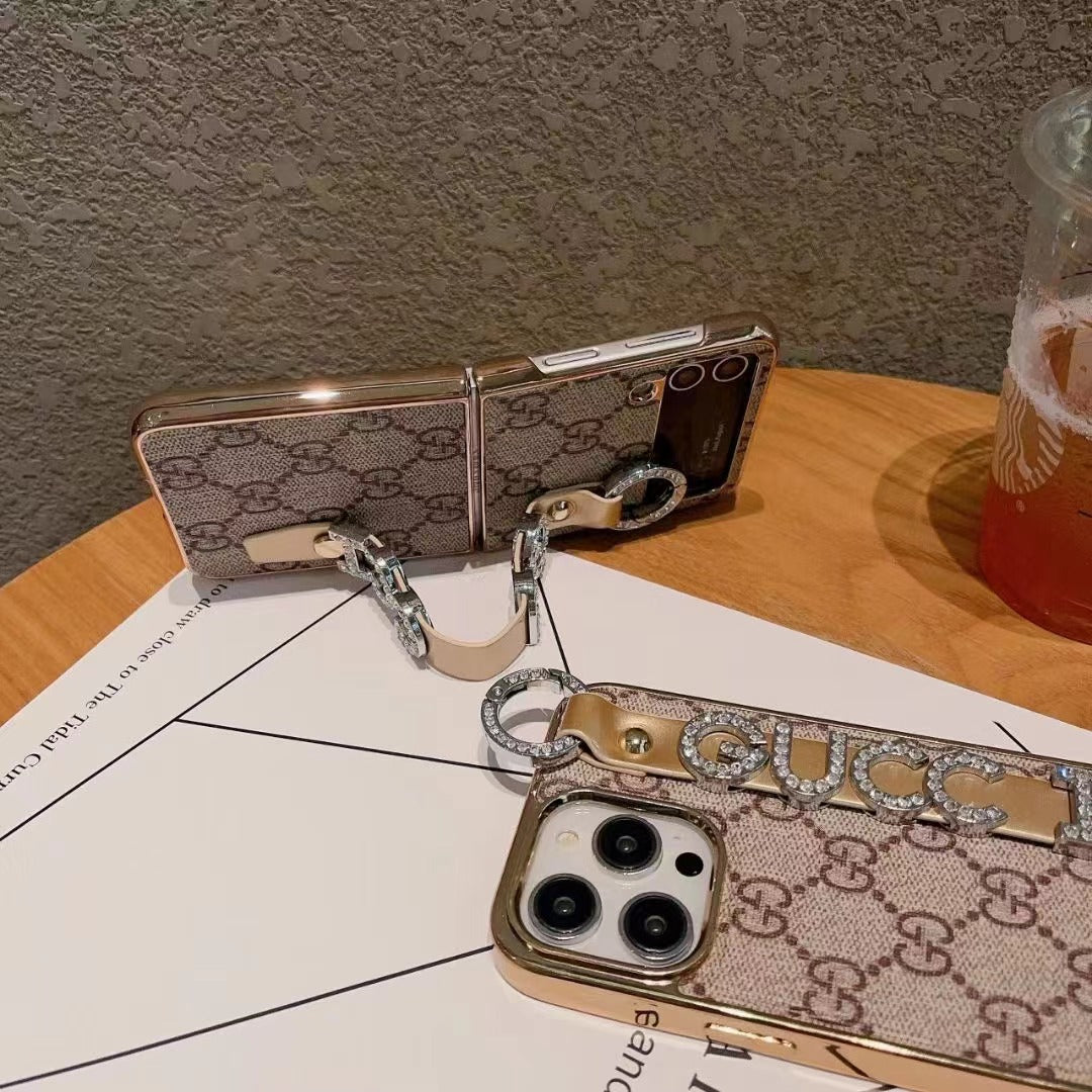 Coque Galaxy au design doré pour Samsung