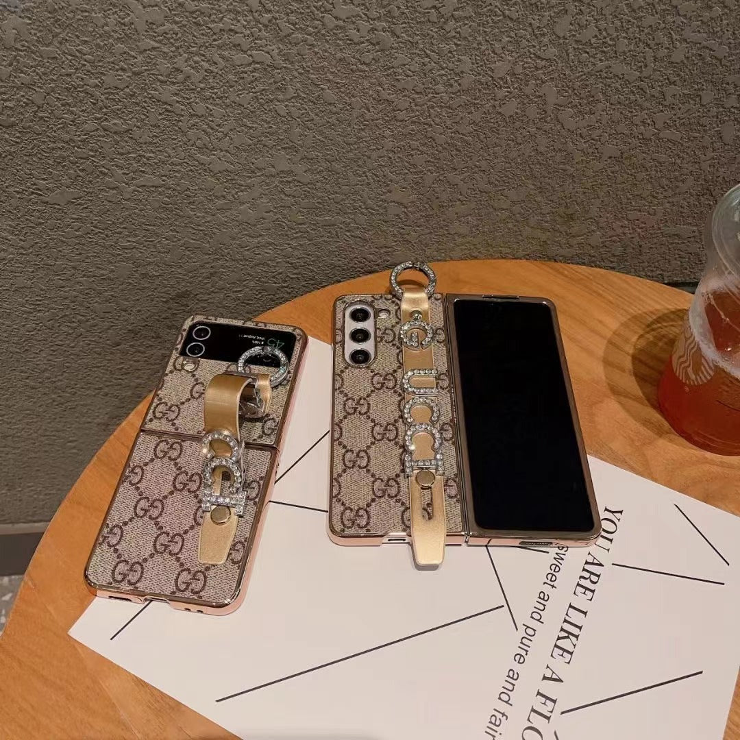 Coque Galaxy au design doré pour Samsung