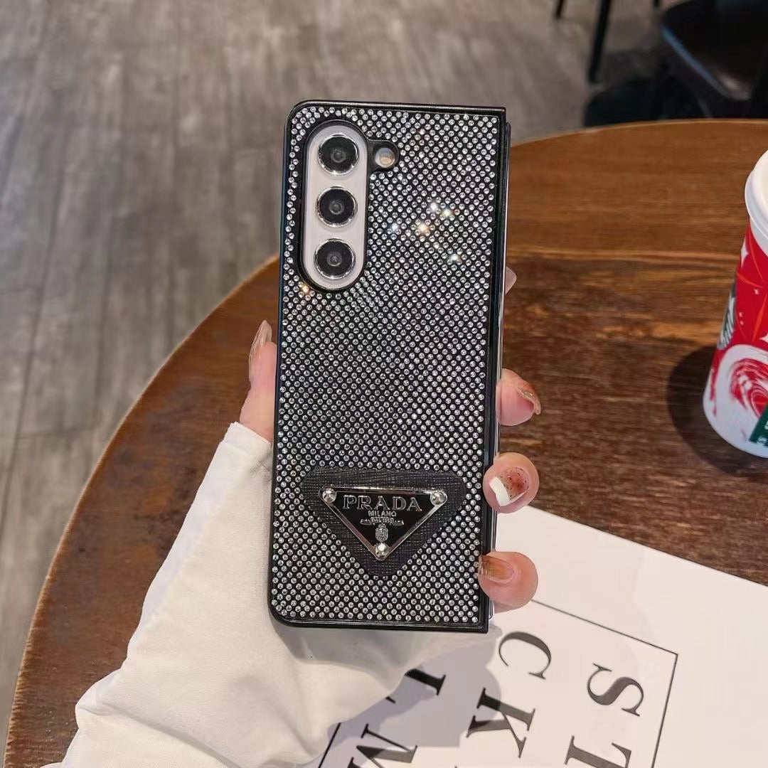 Coque Galaxy Bling noire pour Samsung